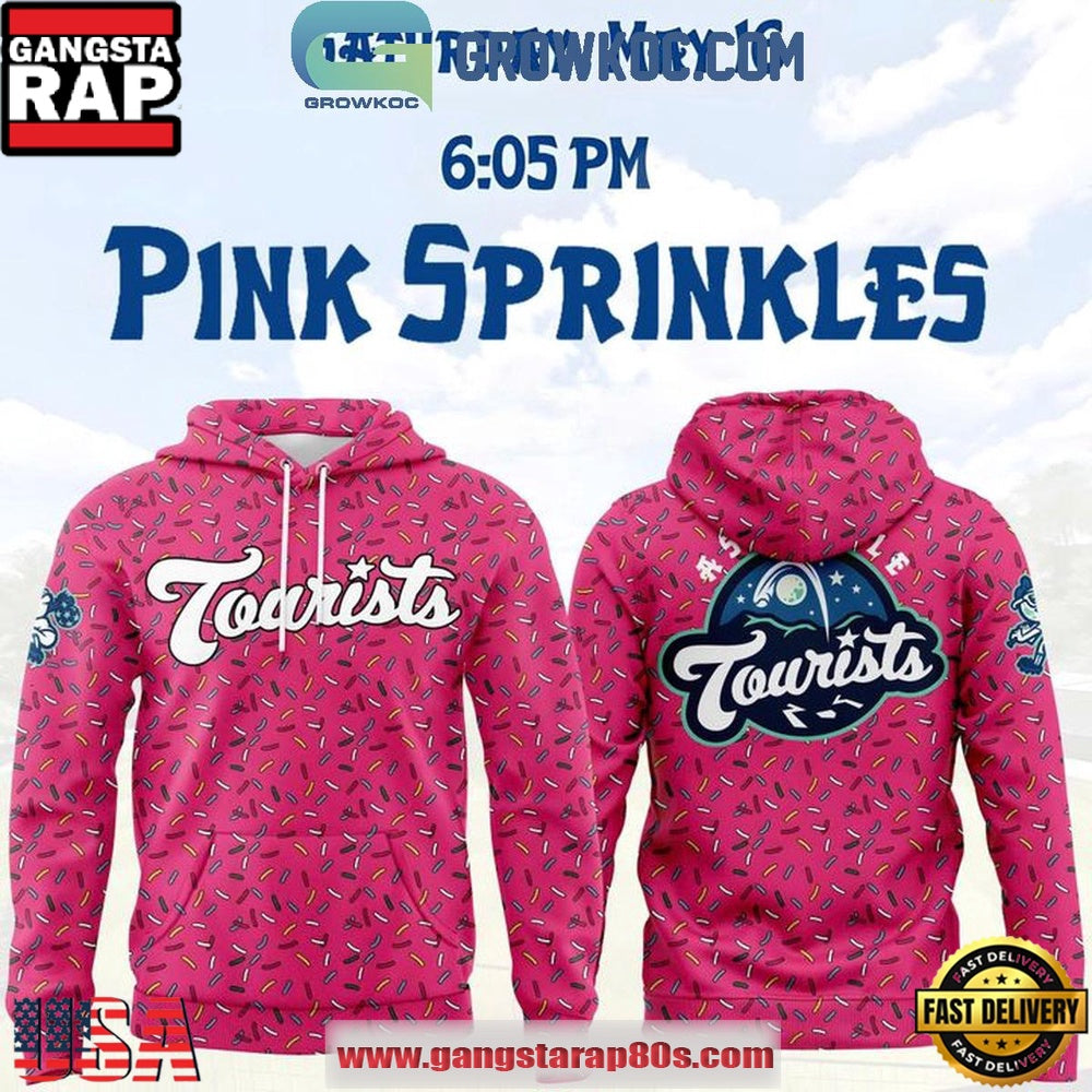 Asheville Tourists 2026 Pink Sprinkles Unisex Hoodie Shirt