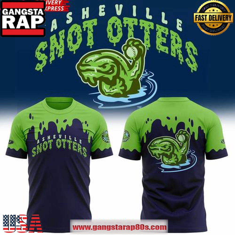 Asheville Tourists Snot Otters 2025 Unisex T Shirt
