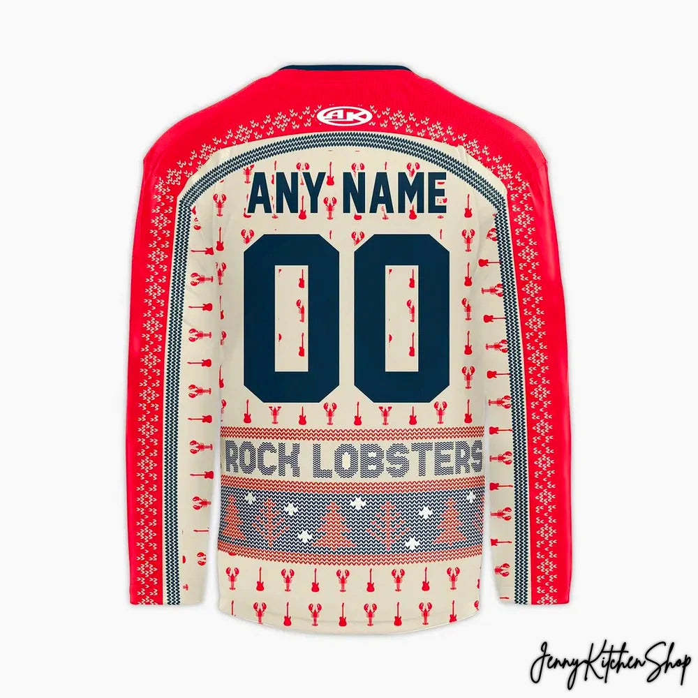 Athens Rock Lobsters Teddy Bear Toss Hockey Jersey