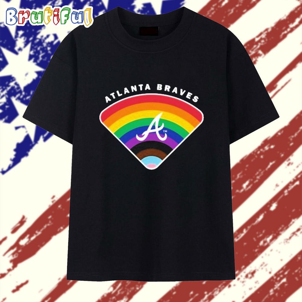 Atlanta Braves 2025 Pride T Shirt
