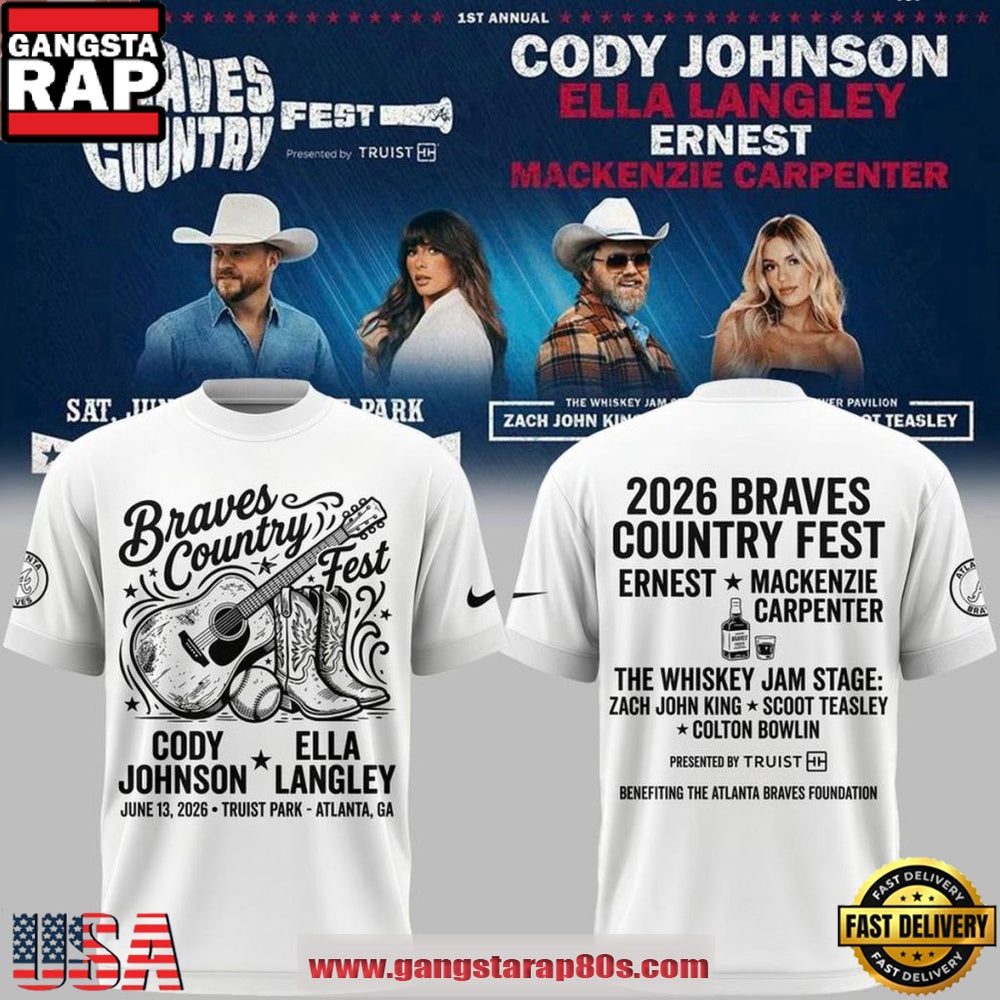 Atlanta Braves 2026 Braves Country Fest Limited Edition T-Shirt
