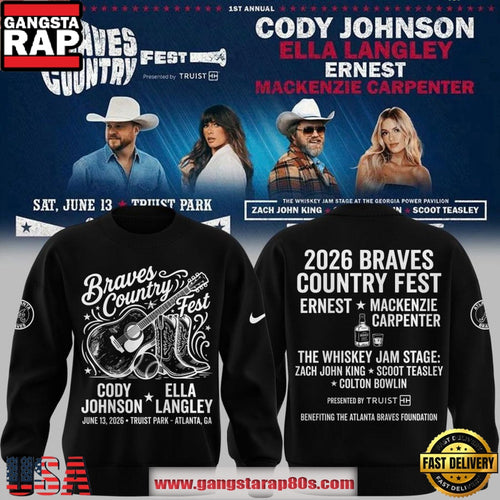 Atlanta Braves 2026 Braves Country Fest Sweatshirt