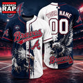 Atlanta Braves 2026 MLB Eagle America Personalized Baseball Jersey
