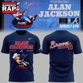 Atlanta Braves Alan Jackson Celebration Night 2026 Blue T Shirt , Music Trend Shirt
