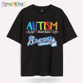 Atlanta Braves Autism Accept Understand Love T Shirt