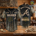 Atlanta Braves Camouflage Deer Hunting Baseball Jersey