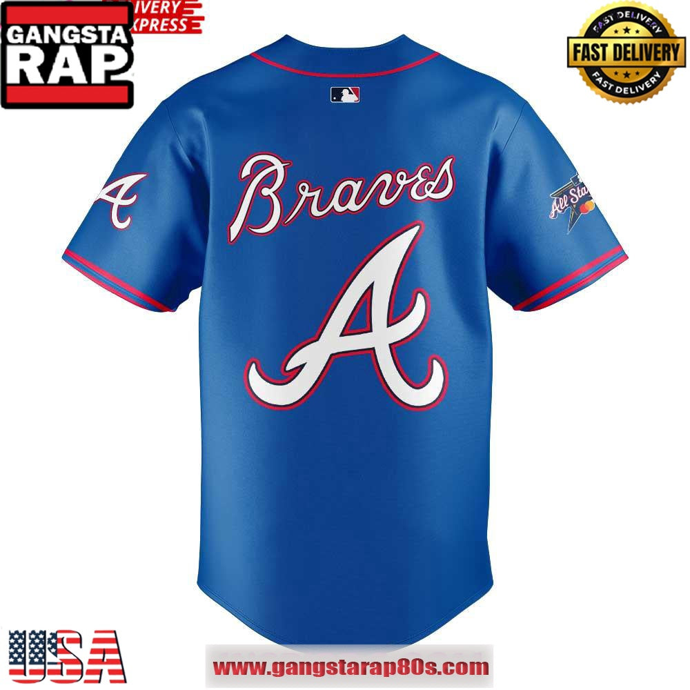 Atlanta Braves Home Run Derby 2025 Special Baseball Jersey Shirt