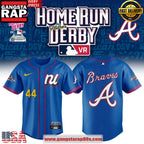Atlanta Braves Home Run Derby 2025 Special Baseball Jersey Shirt