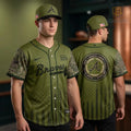 Atlanta Braves Military Appreciation 2026 America 250 Camo Baseball Jersey
