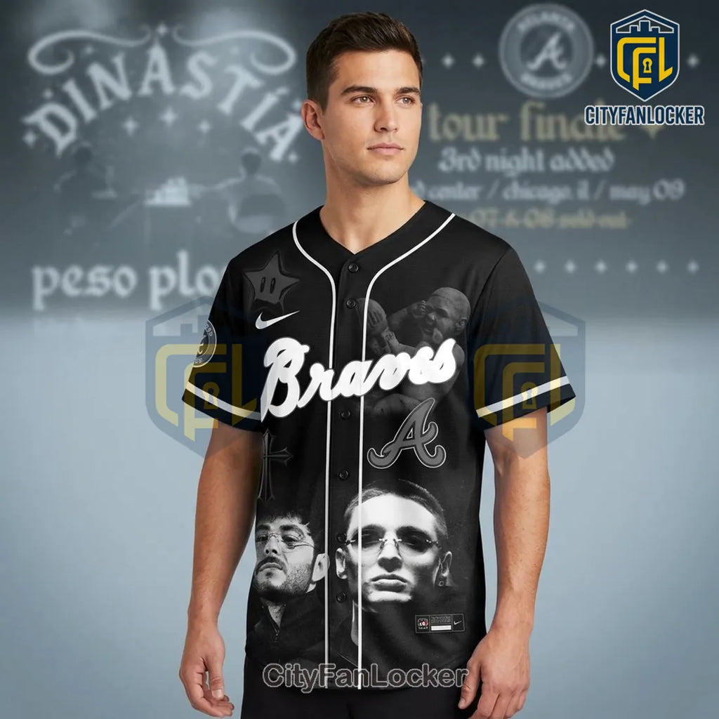 Atlanta Braves x Dinastia Tour 2026 Limited Edition Baseball Jersey