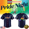 Atlanta Braves x Pride Day 2026 Limited Edition Baseball Jersey