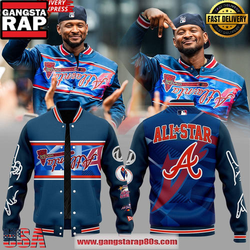 Atlanta Braves x Usher 2025 All-Star New Design Baseball Jacket