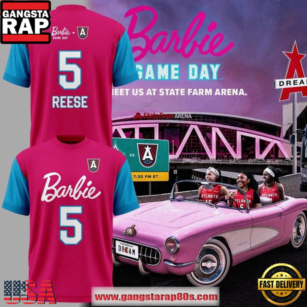 Atlanta Dream x Barbie Game Day 2026 Limited Edition T Shirt