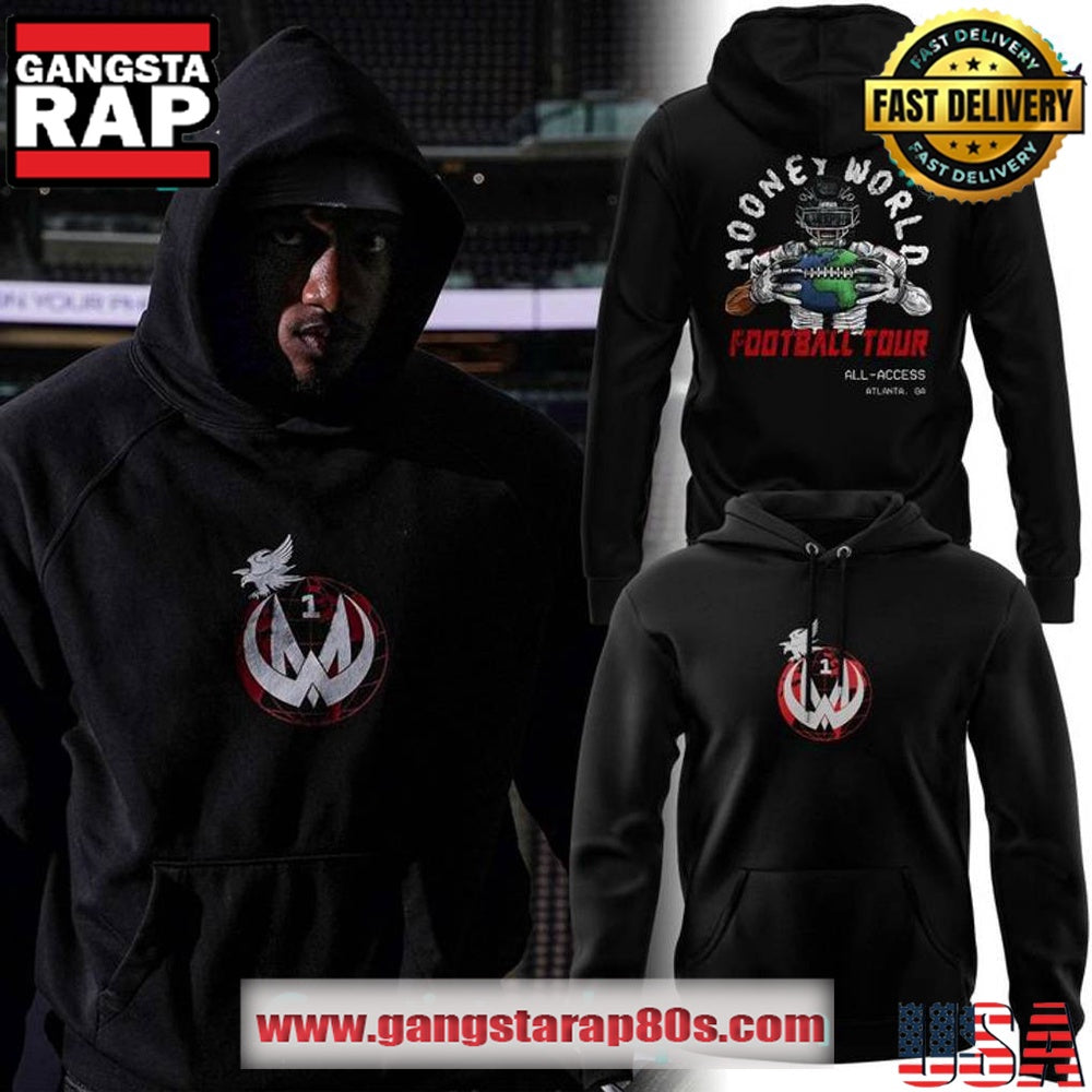 Atlanta Falcon Darnell Mooney MooneyWorld Mooney Enterprises All Over Print Hoodie Shirt