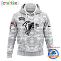 Atlanta Falcons 2024 Salute to Service Club Unisex Hoodie
