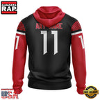 NFL Atlanta Falcons Alternate Design Concept All Over Print Hoodie
