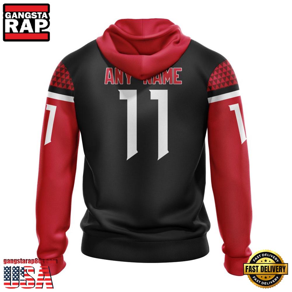 NFL Atlanta Falcons Alternate Design Concept All Over Print Hoodie