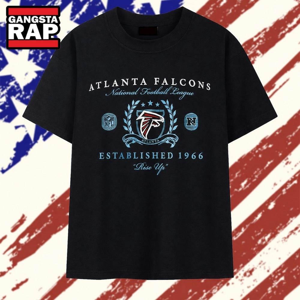 Atlanta Falcons Est 1966 Rise Up National Football League T Shirt