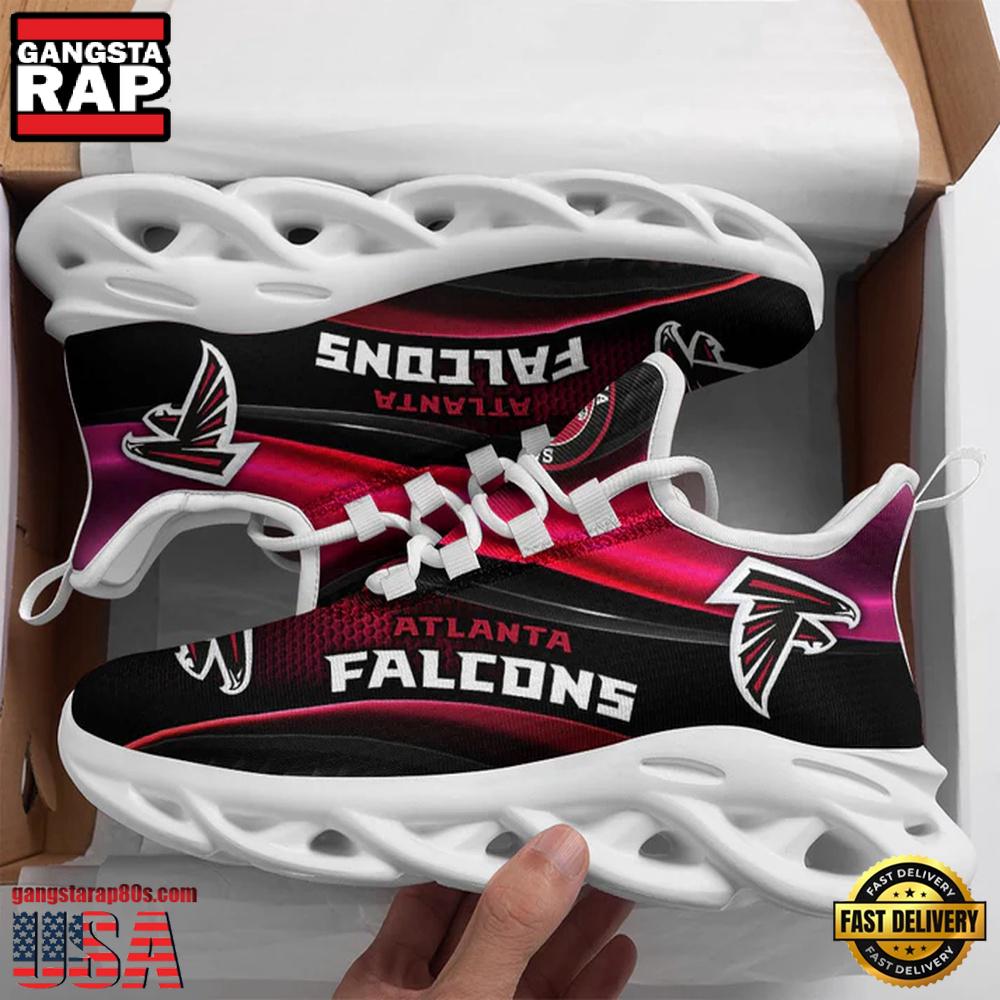 NFL Atlanta Falcons Football Max Soul ShoesRunning Sneakers