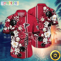 Atlanta Falcons Hawaii Shirt Flower Aloha Shirt For Football Fans