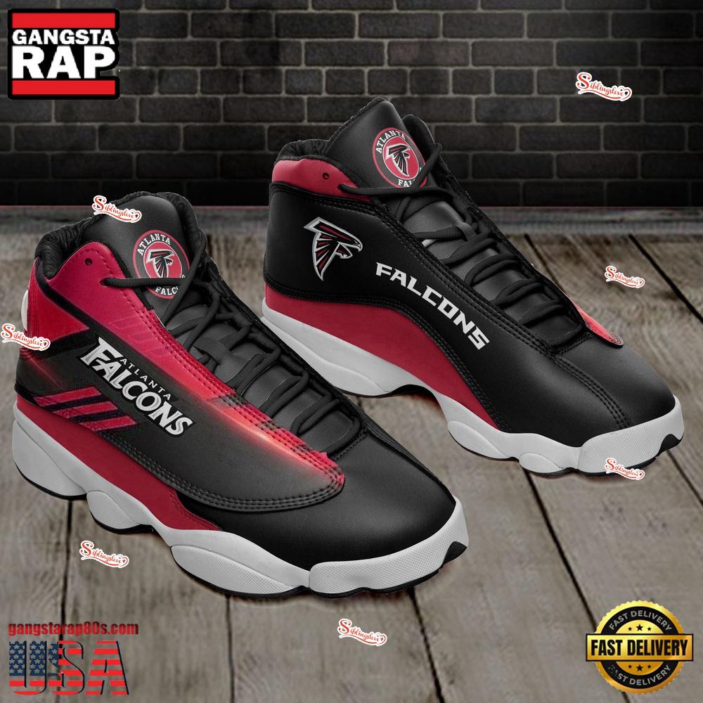 NFL Atlanta Falcons New Design Air Jordan 13 Running Sneakers Shoes For Fans