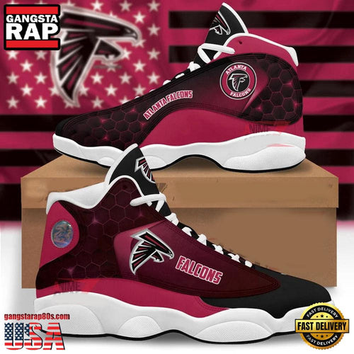 NFL Atlanta Falcons New Design Air Jordan 13 Running Sneakers Shoes