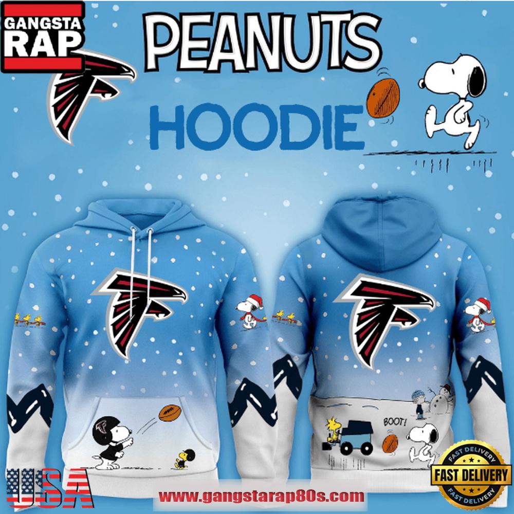 Atlanta Falcons NFL x Peanuts Christmas Unisex Hoodie
