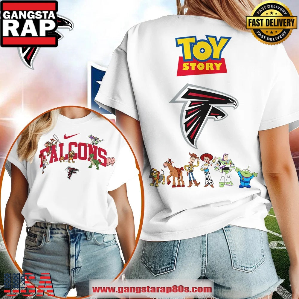 Atlanta Falcons NFL x Toy Story New Design Women 3D Shirt