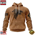 NFL Atlanta Falcons Salute To Service For Veterans Day All Over Print Hoodie