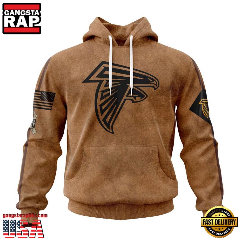 NFL Atlanta Falcons Salute To Service For Veterans Day All Over Print Hoodie