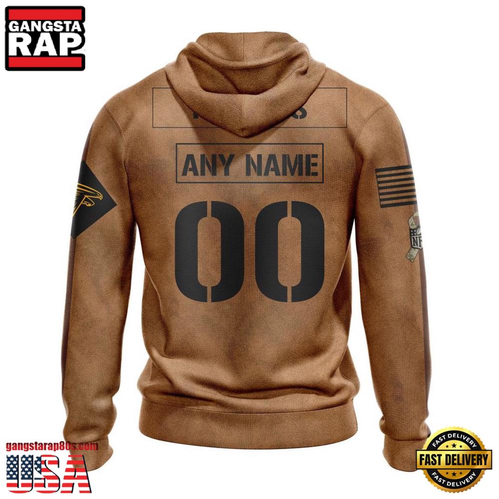 NFL Atlanta Falcons Salute To Service For Veterans Day All Over Print Hoodie