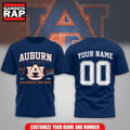 Auburn Tigers NCAA Campus Pride Back to School 2026 Personalized 3D Shirt