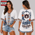 Auburn Tigers NCAA Collegiate Pride Collection V Neck T Shirt