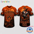Auburn Tigers NCAA Haunted Night Halloween Baseball Jersey Shirt