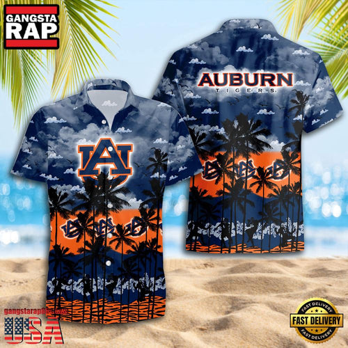 Auburn Tigers Style Hot Summer Aloha Hawaiian Shirt