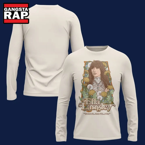 Auburn Tigers x Ella Langley The Dandelion Tour 2026 Neville Arena Long Sleeve Shirt