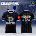 Auckland FC 2026 Isuzu Ute A-League Champions Shirt