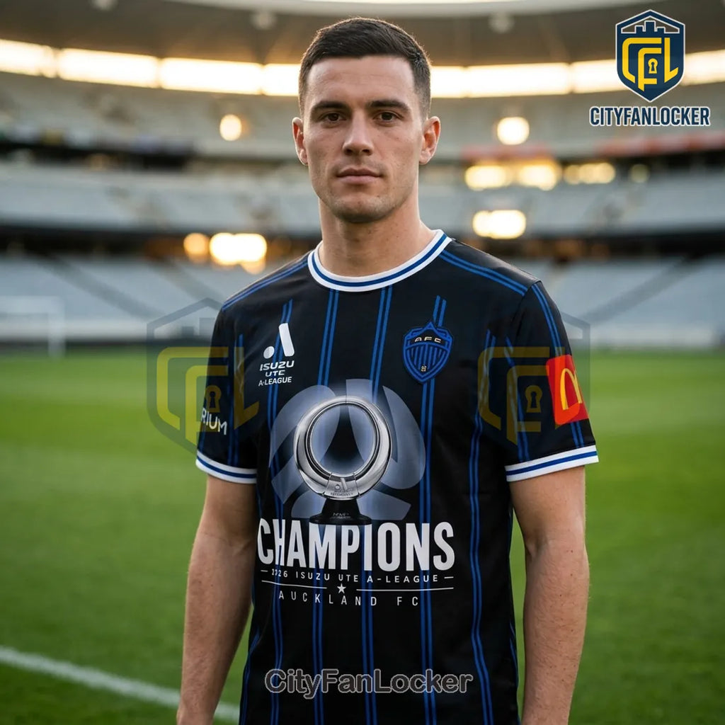 Auckland FC 2026 Isuzu Ute A-League Champions Shirt