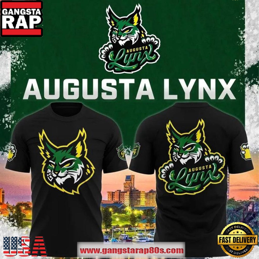 Augusta Lynx Hockey New Logo New Season 2026 T Shirt