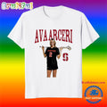 Ava Arceri Stanford Cardinal Lacrosse Illustrated T Shirt