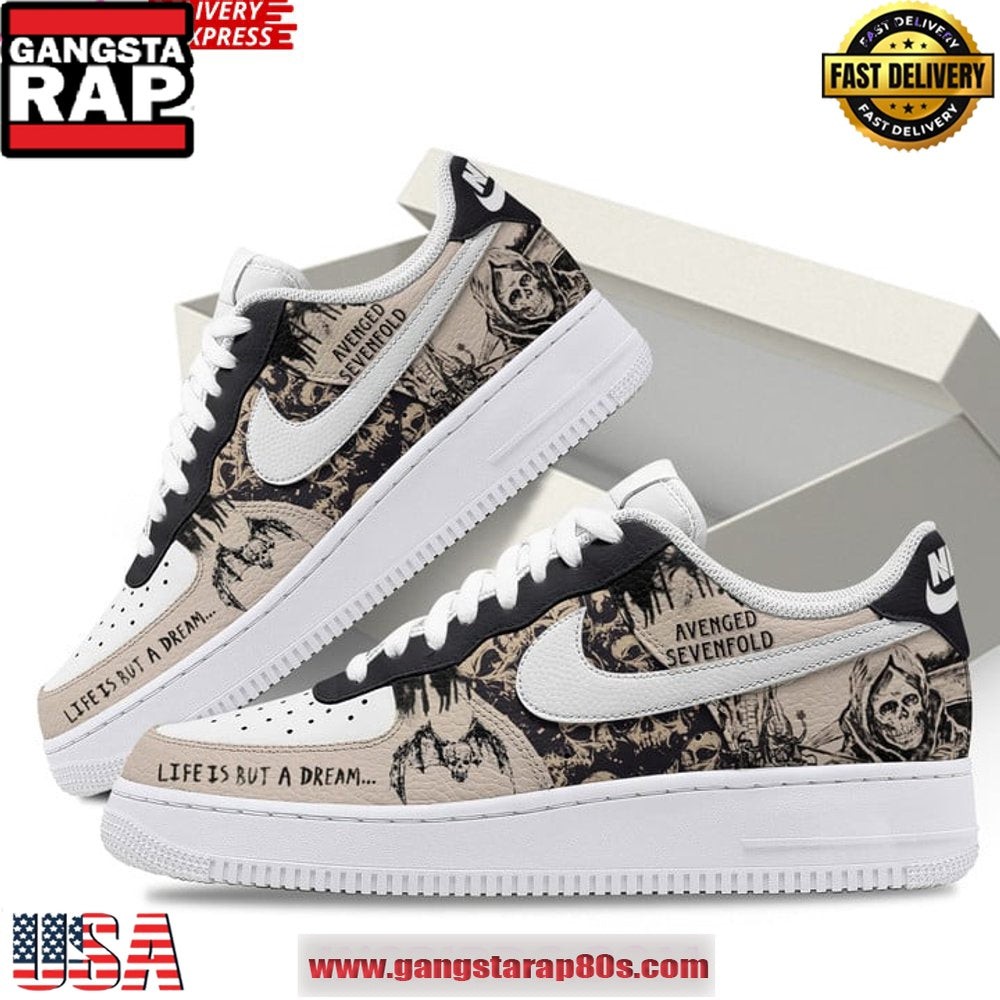 Avenged Sevenfold Air Force 1 Sneaker Sneakers Shoes