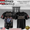 Avenged Sevenfold North American Tour 2026 Special Edition Baseball Jersey