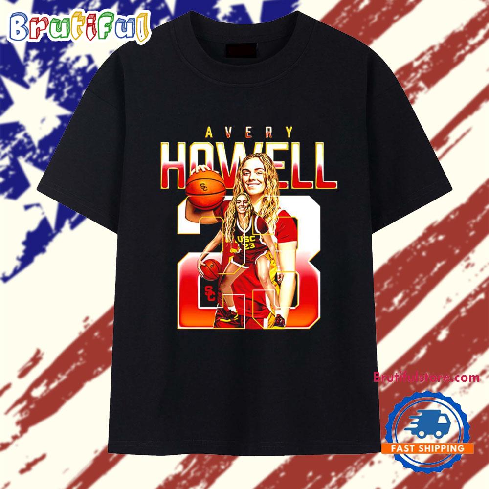 Avery Howell USC Trojans Player Collage T Shirt