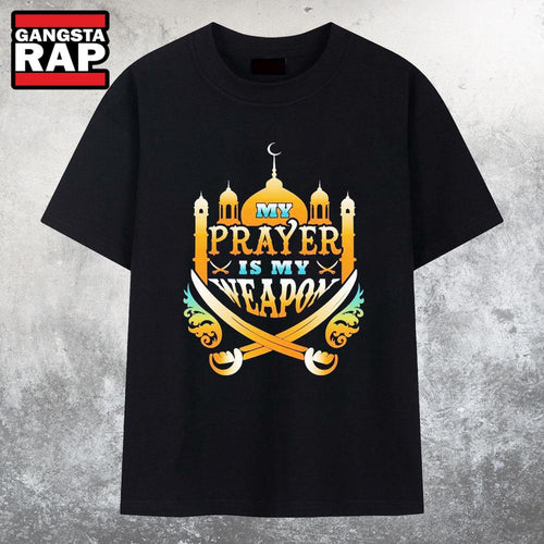 Awesome My Prayer Is My Weapon Islamic T Shirt