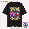 Back 2 Back AFC North Division Champions 2023-2024 Baltimore Ravens Go Ravens T Shirt