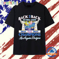 Back 2 Back National League 2024 2025 Champions Los Angeles Dodgers T Shirt