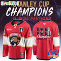 Back To Back Champions Florida Panthers Stanley Cup 2025 Limited Edition Hockey Jersey