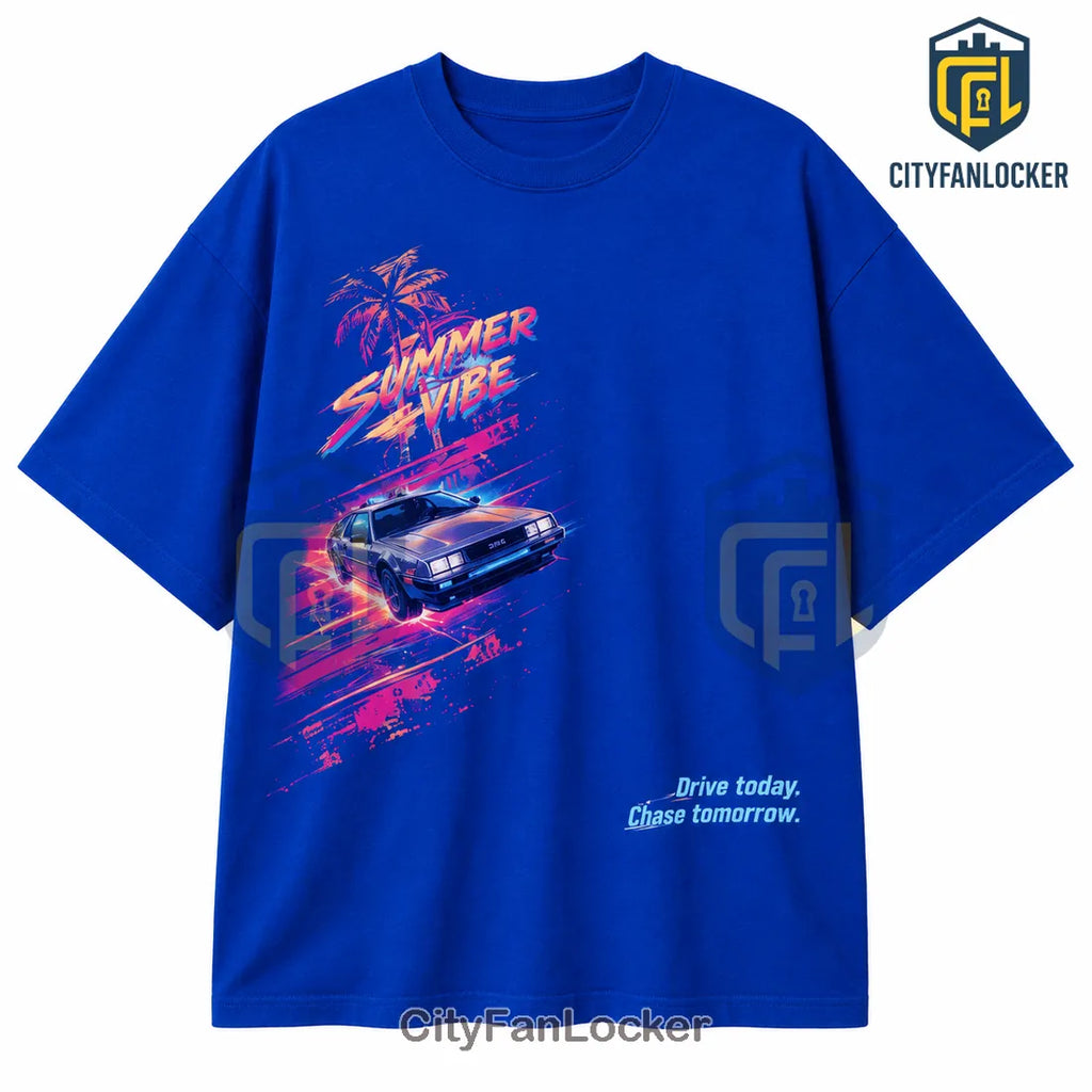 Back to the Future Blue Limited Edition T-Shirt