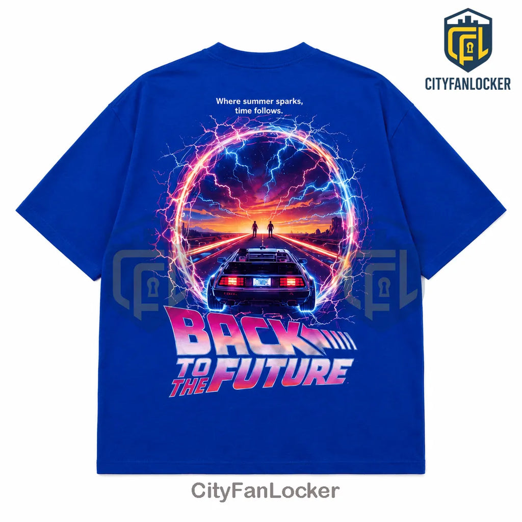 Back to the Future Blue Limited Edition T-Shirt