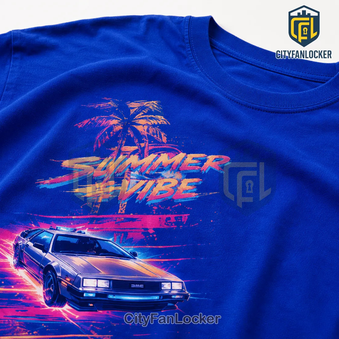Back to the Future Blue Limited Edition T-Shirt